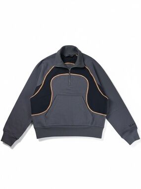 Lululemon x Saul Nash SLNSH Heavyweight French Terry Quarter-Zip Stoney/Black XS
